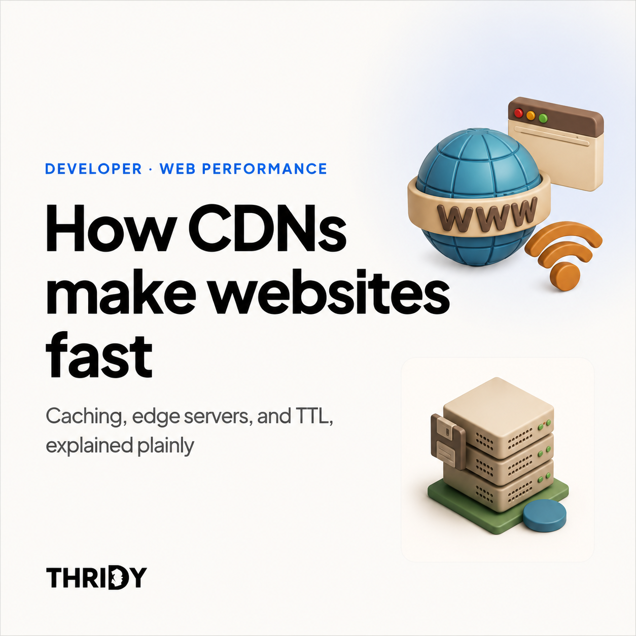 How CDNs Make Websites Fast: Caching, Edge Servers, and TTL Explained