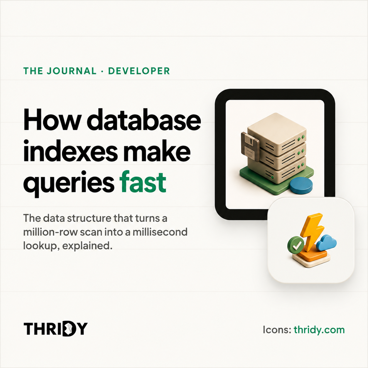 How Database Indexes Make Queries Fast
