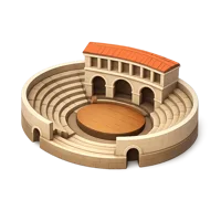 Amphitheater 3D icon