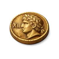 Ancient Coin 3D icon
