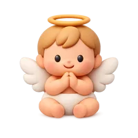 Baby Angel 3D icon