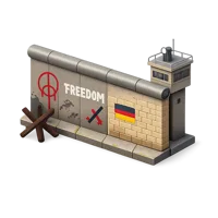 Berlin Wall 3D icon