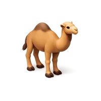 Camel 3D icon