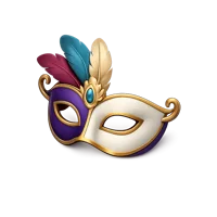 Carnival Mask 3D icon