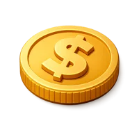 Coin 3D icon