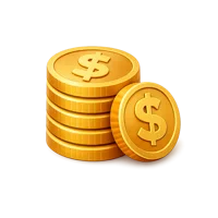 Coins 3D icon