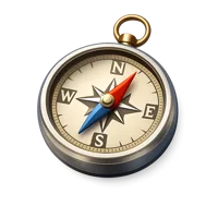 Compass 3D icon