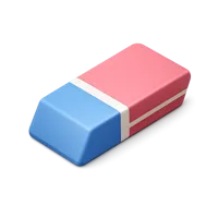 Eraser 3D icon