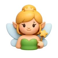 Fairy Woman 3D icon