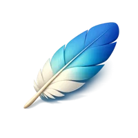 Feather 3D icon
