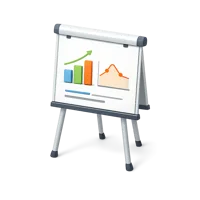 Flip Chart 3D icon