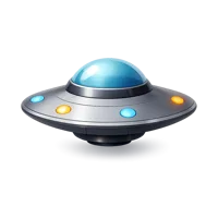 Flying Saucer 3D icon