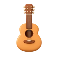 Guitar 3D icon