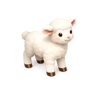 Lamb 3D icon