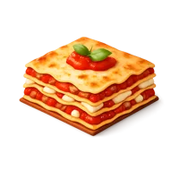 Lasagna 3D icon