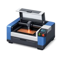 Laser Cutter 3D icon