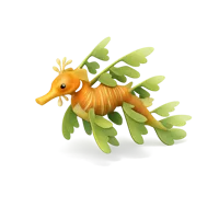 Leafy Seadragon 3D icon