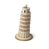 Leaning Tower Of Pisa 3D icon