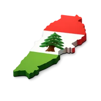 Lebanon 3D icon
