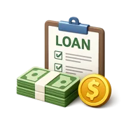 Loan 3D icon
