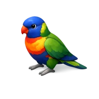 Lorikeet 3D icon