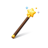 Magic Wand 3D icon