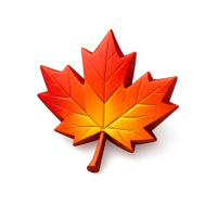 Maple Leaf 3D icon