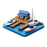 Marina 3D icon