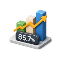 Metric 3D icon