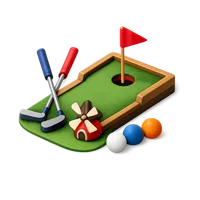 Mini Golf Set 3D icon