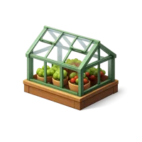 Mini Greenhouse 3D icon