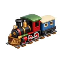 Miniature Train 3D icon