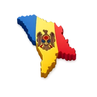 Moldova 3D icon