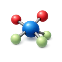 Molecule 3D icon