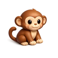 Monkey 3D icon