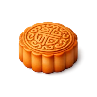 Mooncake 3D icon