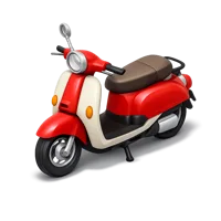 Moped 3D icon