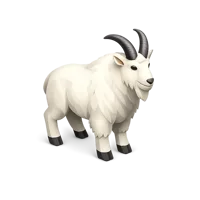 Mountain Goat 3D icon