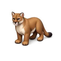 Mountain Lion 3D icon