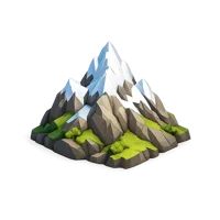 Mountain Peak 3D icon