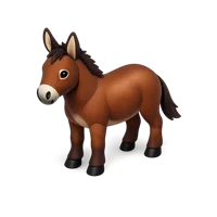 Mule 3D icon