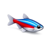 Neon Tetra 3D icon