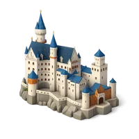 Neuschwanstein Castle 3D icon