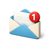 New Mail 3D icon