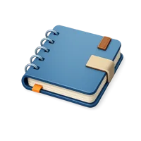 Notebook 3D icon