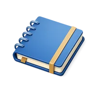 Notebook 3D icon