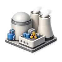 Nuclear Reactor 3D icon