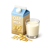 Oat Milk 3D icon