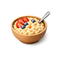 Oatmeal 3D icon