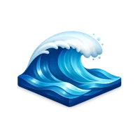 Ocean Wave 3D icon